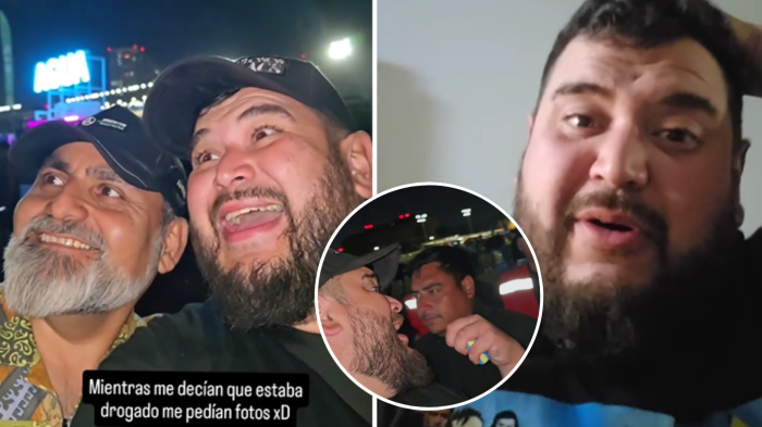 “El que es famoso...”: Influencer Otakin se “coló” en sector vip de festival y lo terminaron echando