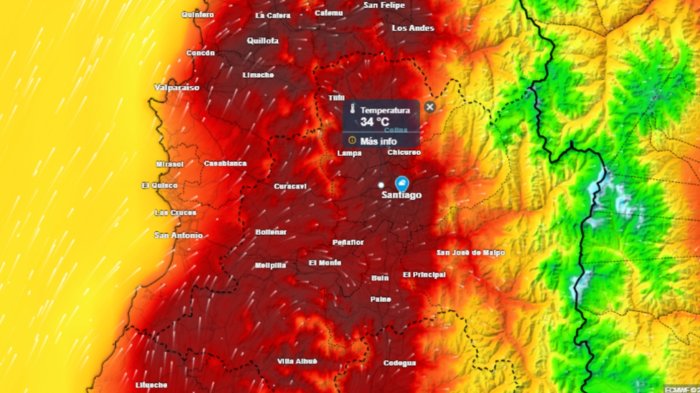 Alerta en la región Metropolitana por ola de calor: Temperaturas aumentarán y golpearán con fuerza en Santiago
