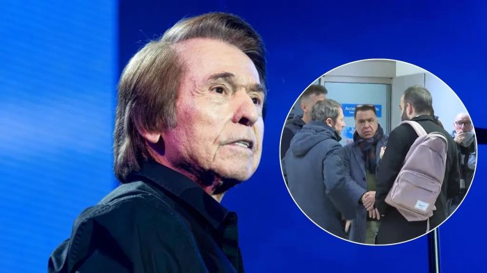 FOTOS | Hijos de Raphael llegan a verlo luego de sufrir un ataque cerebrovascular