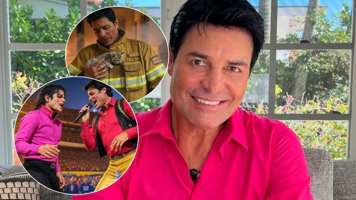 ¡Hasta foto con Michael Jackson! Chayanne reaccionó a imágenes suyas hechas con IA