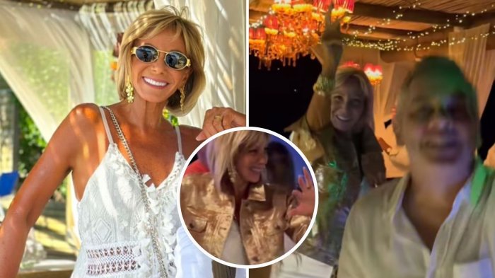 Hizo de DJ y bailó Axé: Raquel Argandoña tiró la casa por la ventana por su cumpleaños