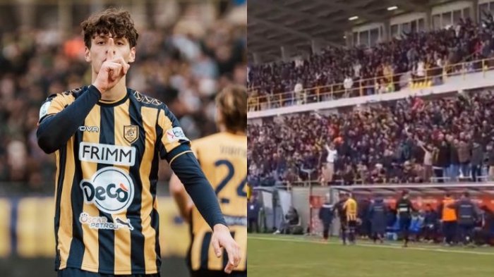 Controversia en Italia: Bisnieto de Benito Mussolini marca un gol e hinchas realizan polémico gesto