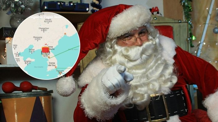 ¡Viejito Pascuero se acerca a Chile! Mira acá su recorrido en tiempo real por el mundo
