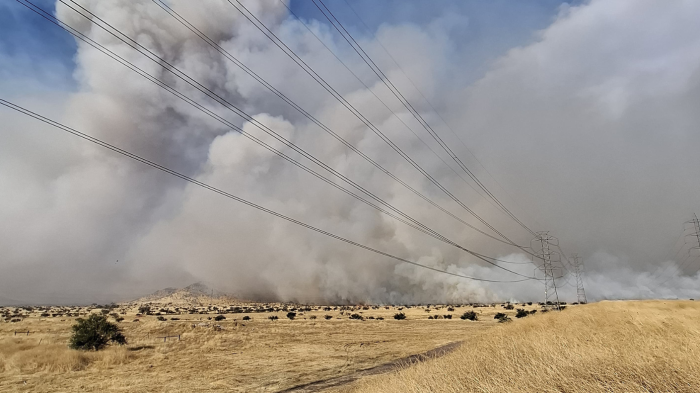 Declaran Alerta Roja para Quilicura por incendio forestal en sector de Valle Grande