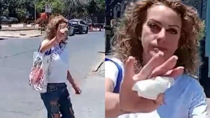 La furia de Titi Ahubert: Captan violenta reacción con equipo de prensa en visita a Capitán Yáber