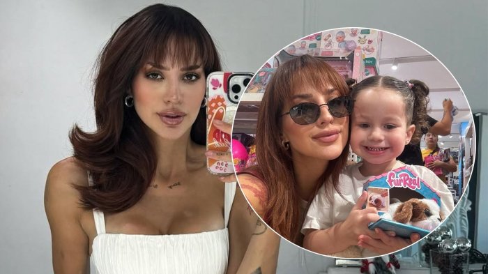 ¡Especial reencuentro! Fernanda Figueroa tuvo inolvidable Navidad junto a su hija