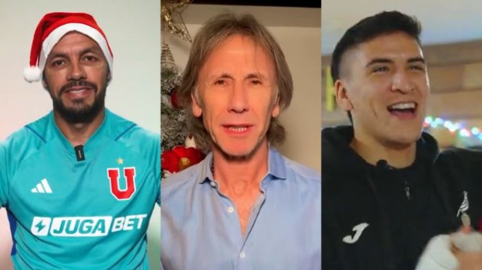 Con alegría y cantando villancicos: Así festejó el fútbol chileno la llegada de la Navidad