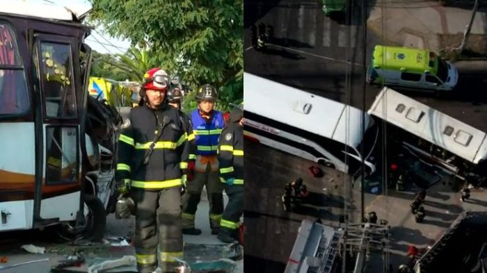 “Solamente sentí el golpe”: Hablan ocupantes de buses que dejaron 18 heridos tras violento choque