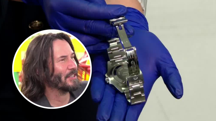 Valorado en 10 millones de pesos: Formalizan a hombre por reloj robado de Keanu Reeves