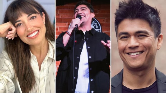 En compañía de Américo: Yamila Reyna fue a ver el show de Sergio Freire y entregó su apoyo