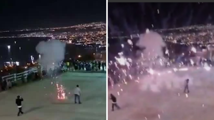 Mal uso de pirotecnia terminó en explosión durante Año Nuevo en Playa Ancha