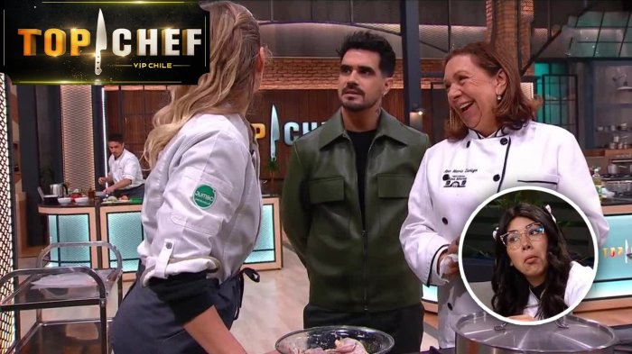 “No puede quedar la cola…”: El gesto de Javiera que provocó las carcajadas de la chef Ana María