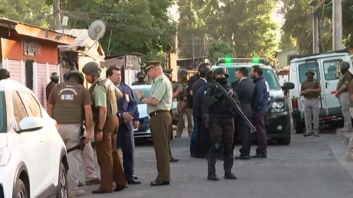 Masivo operativo en Conchalí dejó 3 detenidos por homicidios vinculados al narcotráfico