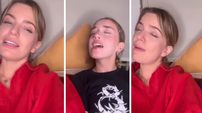 ¿Sale colaboración? Millaray Viera y su hija conquistaron con su versión de tema de Mon Laferte