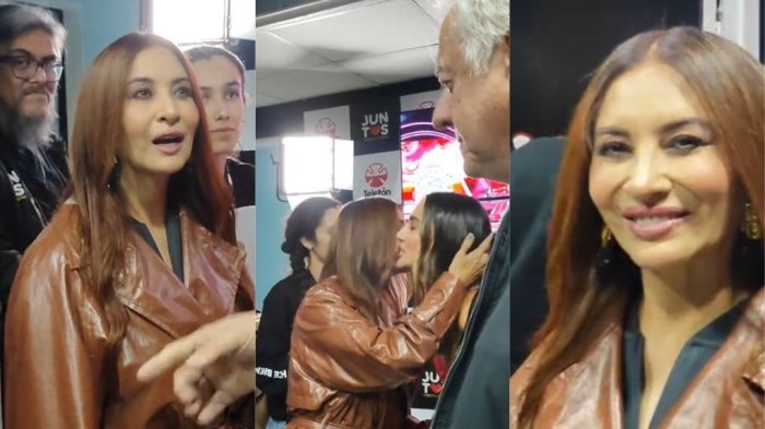 Viralizan incómodo momento de Myriam Hernández y ex marido en Teletón: “No se merecía ese trato”