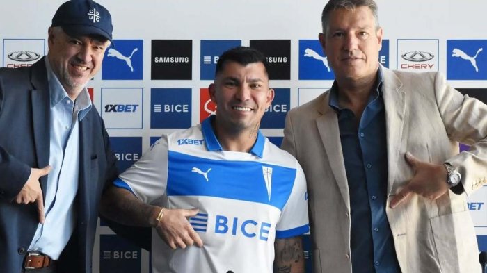 Dulce retorno: Gary Medel fue presentado oficialmente en la UC