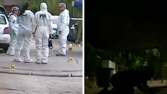 VIDEO | Vecinos mostraron dramática táctica para salvarse de feroz balacera en Macul