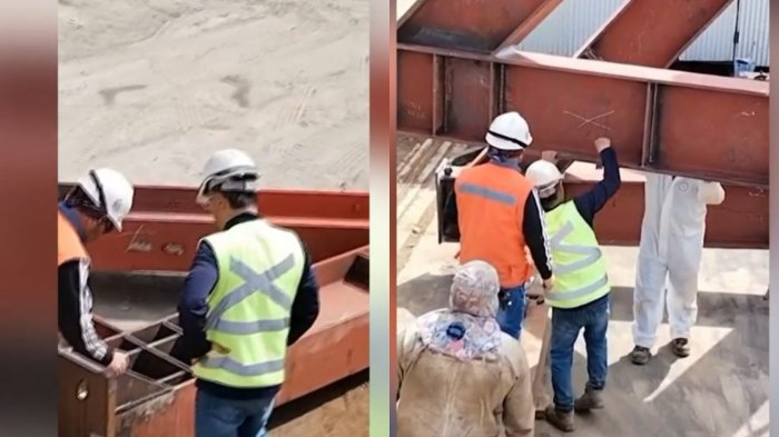 VIDEO | A los gritos: Trabajadores denuncian maltratos de supervisor coreano en Puente Chacao