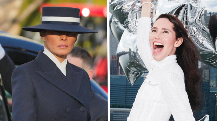 El cuestionado sombrero de Melania Trump que la une con Di Mondo