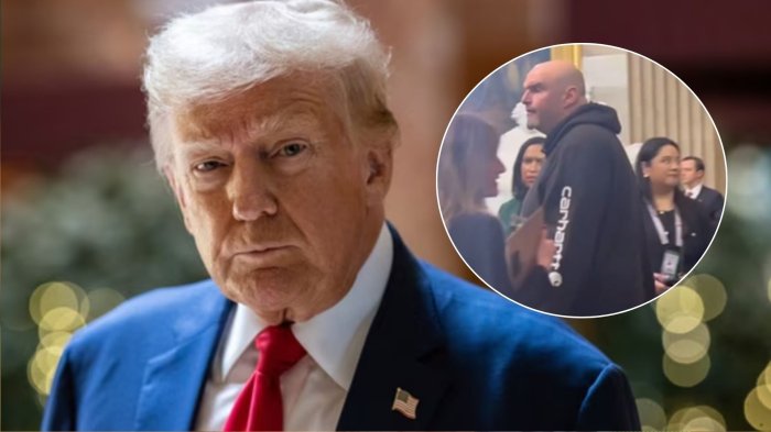 En polerón, shorts y zapatillas: Así llegó un senador demócrata al cambio de mando de Donald Trump