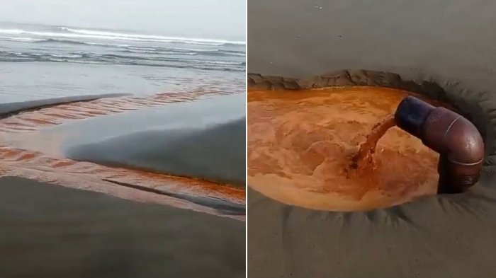 Anuncian investigación por vertimiento de extraño líquido en Playa Las Ventanas de Puchuncaví