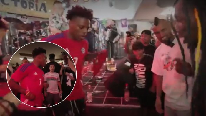 VIDEO | Speed en Chile: El streamer lo dio todo y bailó cueca junto a Arturo Vidal