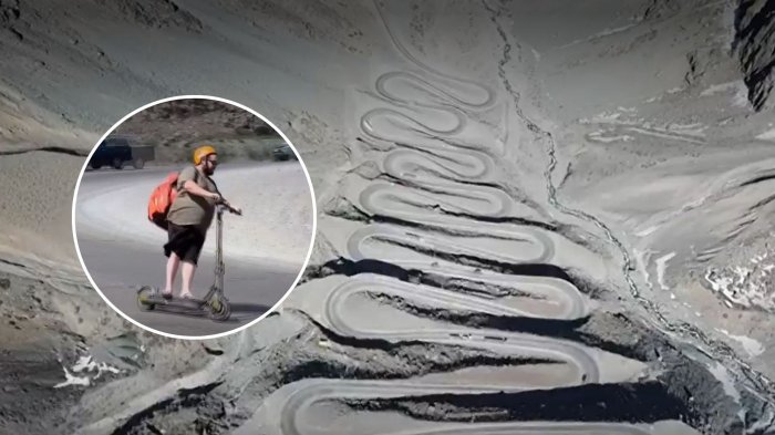 Sujeto realizó temeraria acción: Cruzó paso fronterizo en scooter eléctrico