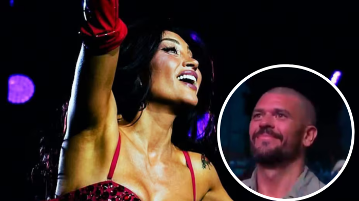 Karen Paola reacciona tras ver a Juan Pedro Verdier en Festival de Las Condes: “Primera vez...”