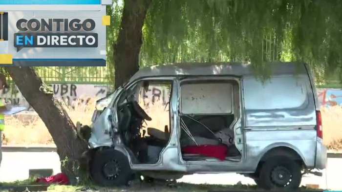 No llevaba silla de retención: Accidente de tránsito dejó a lactante fallecido en Camino a Melipilla