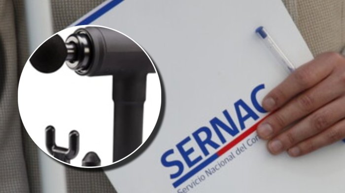 Si tienes esta pistola de masajes debes dejar de usarla: Sernac emitió alerta de seguridad