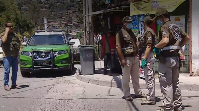 Sujeto recibió disparo tras intentar sustraer arma a Carabinero en Cerro 18 de Lo Barnechea