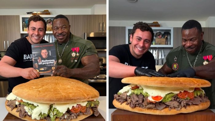 Jorgito Parrillero rompió récord en EEUU: Preparó churrasco italiano más grande jamás hecho
