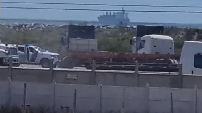 Personal naval de la Armada abate a chofer de un camión en San Antonio