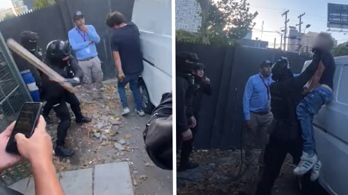 VIDEO | Investigan a guardias de seguridad que golpearon, mojaron y humillaron a hombre retenido