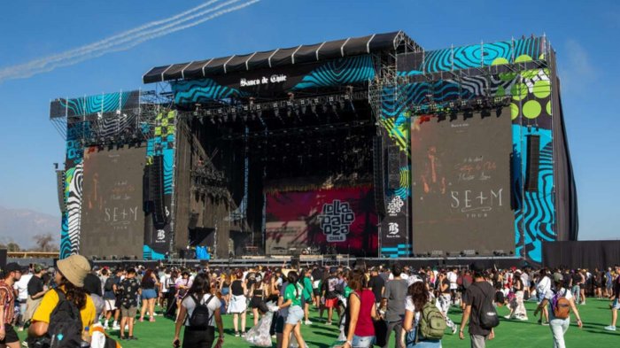 Revelan los horarios por día para la edición 2025 de Lollapalooza Chile