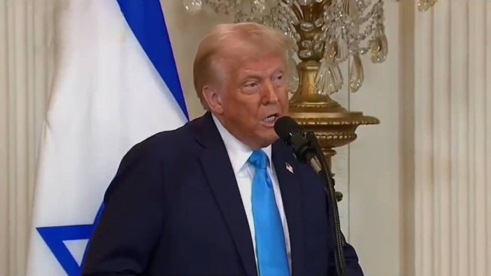 Donald Trump anuncia que Estados Unidos “tomará el control” de la Franja de Gaza