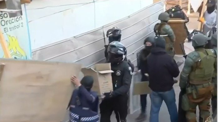 VIDEO | Lucha contra el crimen organizado: Desmantelan campamento ligado al Tren de Aragua en Maipú