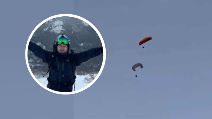 Falló el equipo de seguridad: Gendarme muere tras caer al vacío en parapente