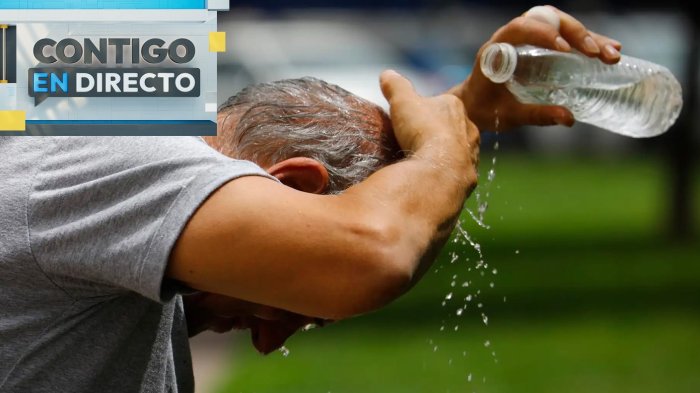 Temperaturas llegarán a 39° en la Región Metropolitana: Recomendaciones para evitar golpes de calor