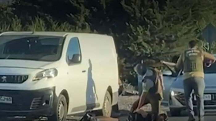 VIDEO | Millonario y violento robo a banco en Putaendo terminó con cinematográfica detención