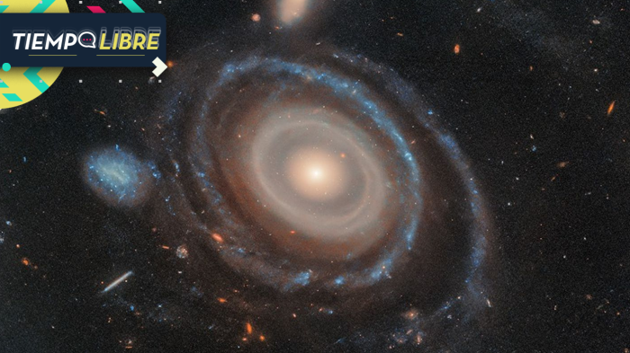 ¡Impacto espacial! NASA descubrió “de forma fortuita” una galaxia con 9 anillos