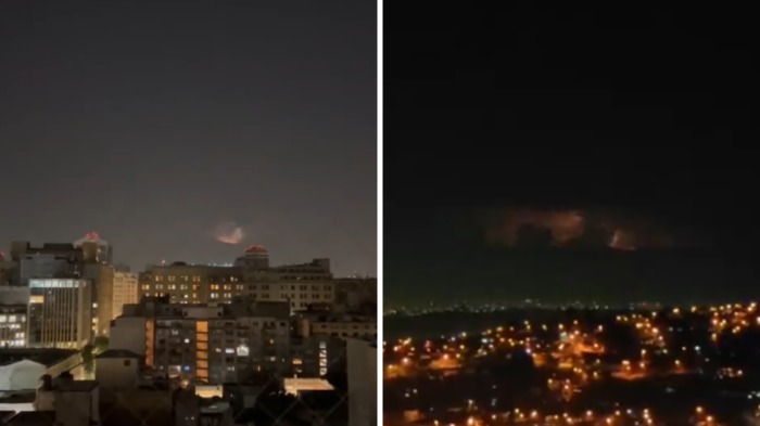 VIDEO | Captan relámpagos durante calurosa noche en la capital: Revelan por qué ocurrió el fenómeno