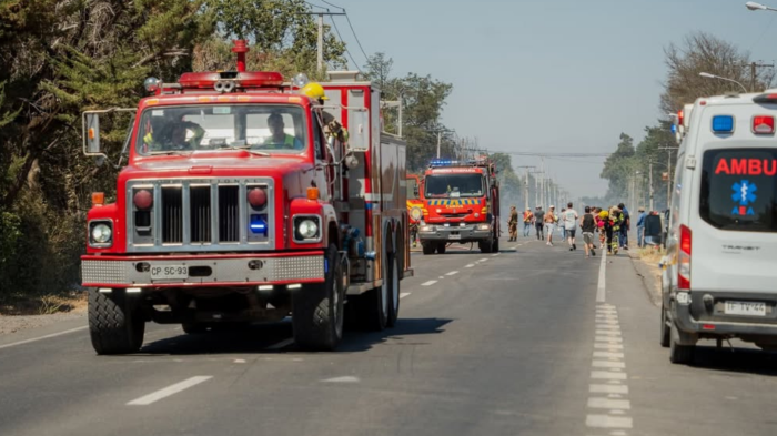 Tres detenidos por incendio en Coihueco: Habrían generado chispa con desmalezadora