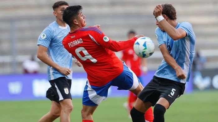 Por la revancha: Chile tiene formación para el duelo ante Uruguay por el Sudamericano Sub 20