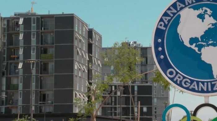 Vecinos de la Villa Panamericana denuncian fallas en la construcción a casi un año de su entrega