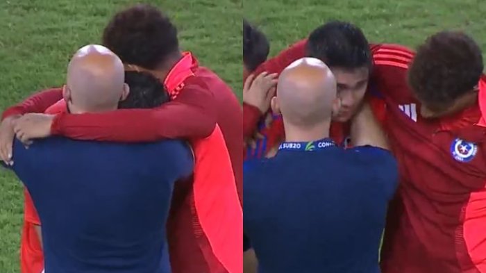 Desgarrador: La estremecedora imagen de Damián Pizarro tras empate entre Chile Sub 20 y Uruguay