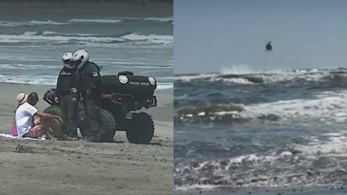 Tragedia en Ritoque: Turista argentina de 14 años muere tras ser arrastrada mar adentro