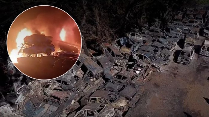 ¿Quién responde? Más de 400 vehículos se quemaron desde un corral municipal en San Pedro de La Paz