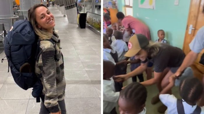 Mariana Derderián respondió a duras críticas por su viaje a África a meses de la pérdida de su hijo