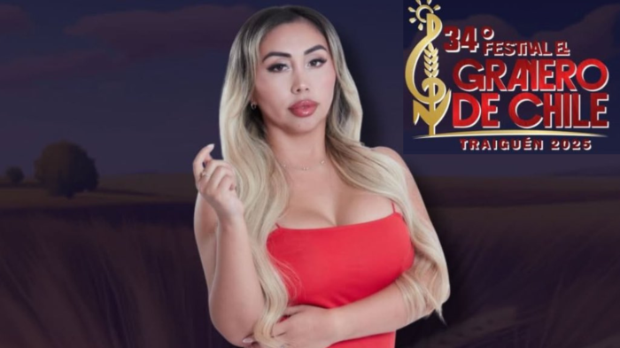 Naya Fácil impacta con nueva faceta: Debutará como animadora de un festival en Traiguén